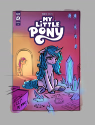 Size: 1080x1431 | Tagged: safe, artist:robin jacks, izzy moonbow, sunny starscout, earth pony, unicorn, g5, female, horn, mare