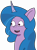 Size: 2680x3584 | Tagged: safe, artist:frownfactory, izzy moonbow, pony, unicorn, g5, female, horn, mare, simple background, solo, transparent background