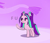 Size: 490x423 | Tagged: safe, artist:doublewbrothers, edit, pony, siren, unicorn, series:hugging ponies, equestria girls, g4, beyond the impossible, censor bar, censored, censored vulgarity, cropped, equestria girls ponified, female, fish tail, horn, implied vulgar, ponified, raised hoof, scales, shadow, tail, unicorn aria blaze