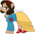 Size: 925x907 | Tagged: safe, artist:double_dove, oc, oc only, earth pony, pony, g4, bobcut, clothes, disney, disney princess, dress, earth pony oc, female, headband, long sleeves, looking at you, mare, outfit, shoes, short hair, simple background, smiling, smirk, snow white, solo, vector