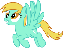 Size: 1920x1469 | Tagged: safe, derpy hooves, pegasus, pony, g4, female, full body, implied lightning dust, mare, palette swap, recolor, solo, wings