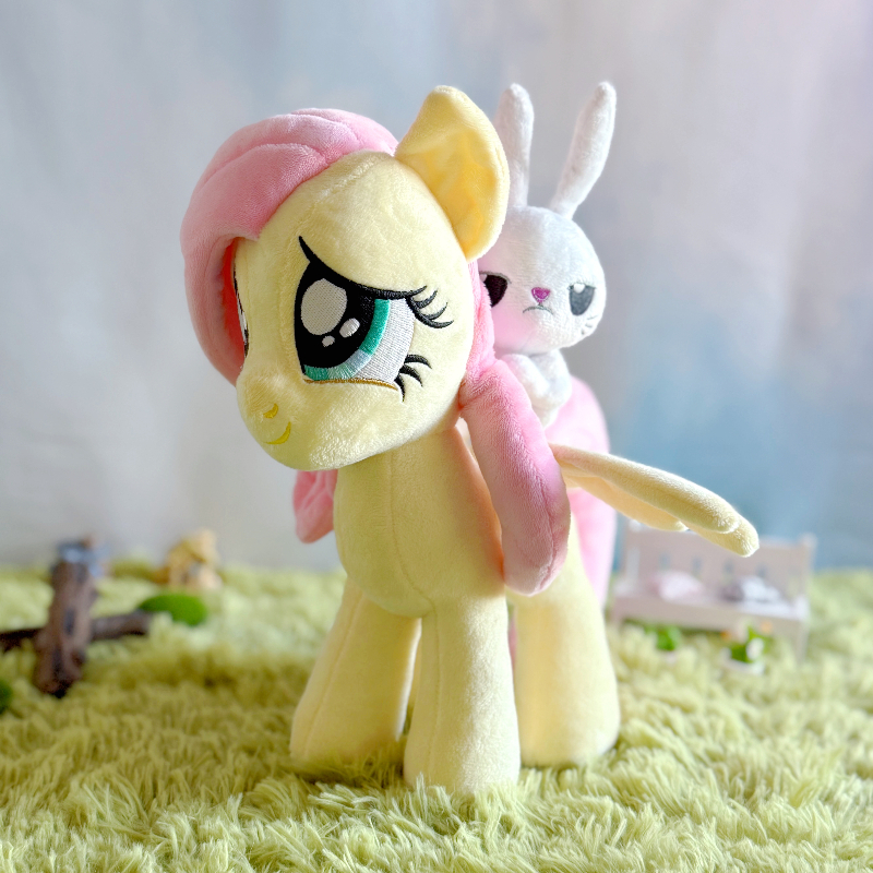 Unamused Rabbit #3594437 - safe, symbiote studios, angel bunny, fluttershy, pegasus ...