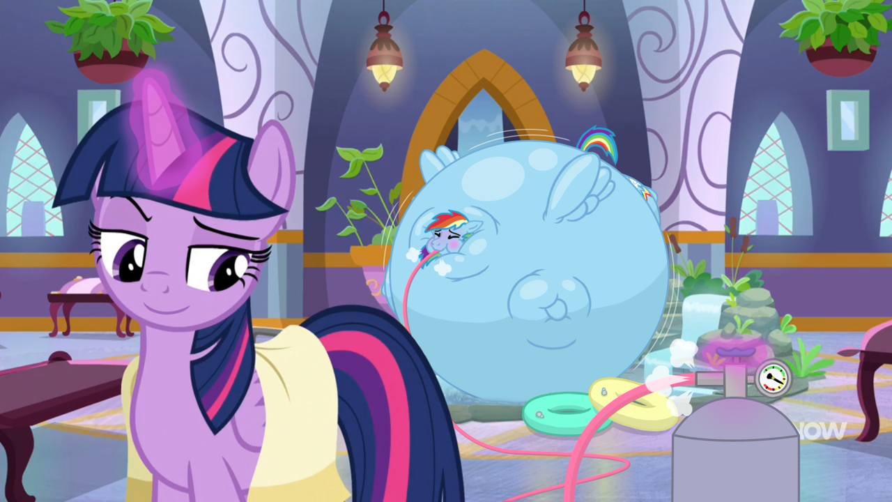 #3596734 - suggestive, artist:nible, edit, edited screencap, rainbow ...