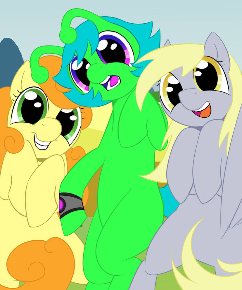 zzz with derpy and carrot top