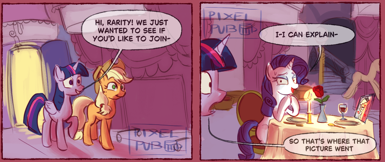 #3786433 - safe, artist:pixelpub, applejack, rarity, twilight sparkle ...
