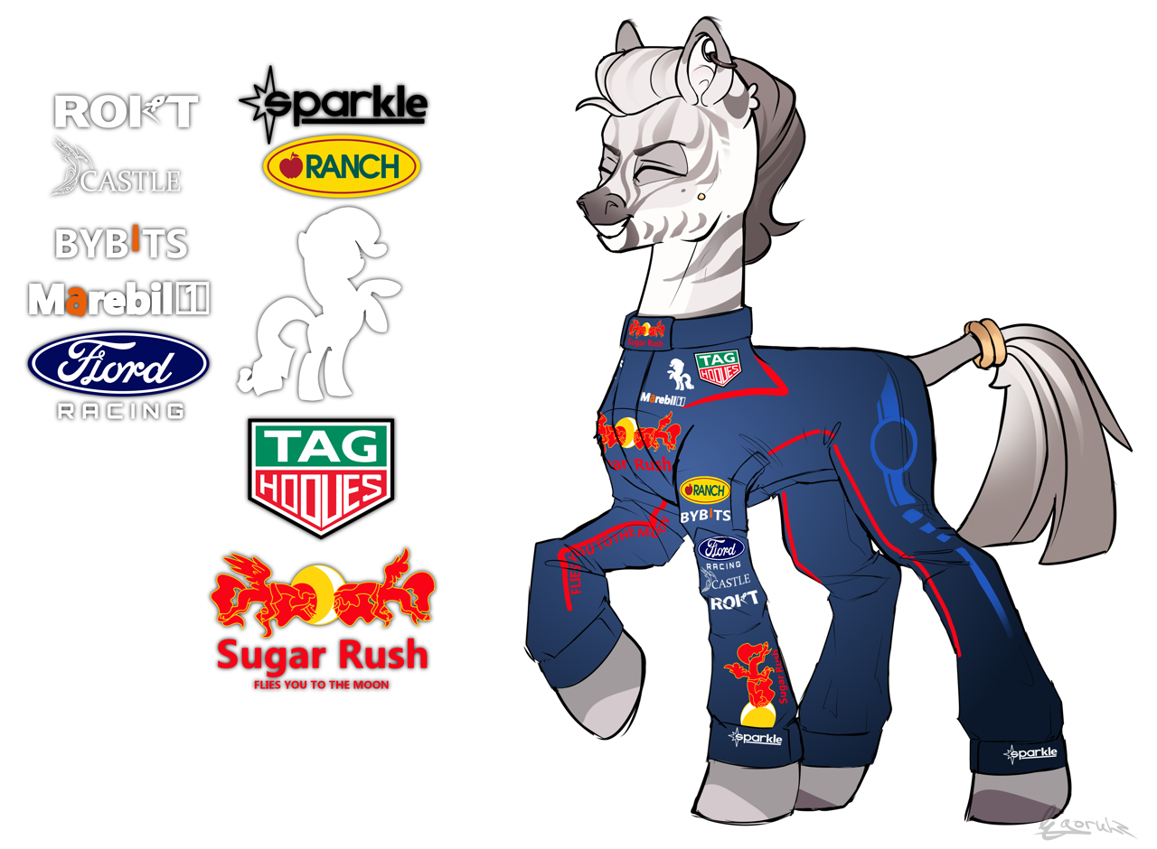 Oc Racer Logo #3817771 - safe, artist:egorulz, oc, oc only, oc:diego corrales, zebra ...