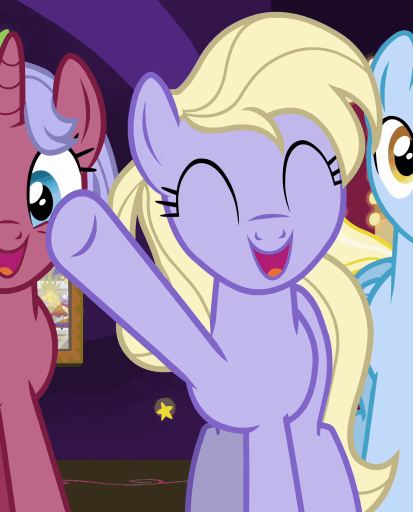 Mlp Blown Raspberry #3835244 - safe, screencap, power chord, raspberry sorbet, earth pony ...