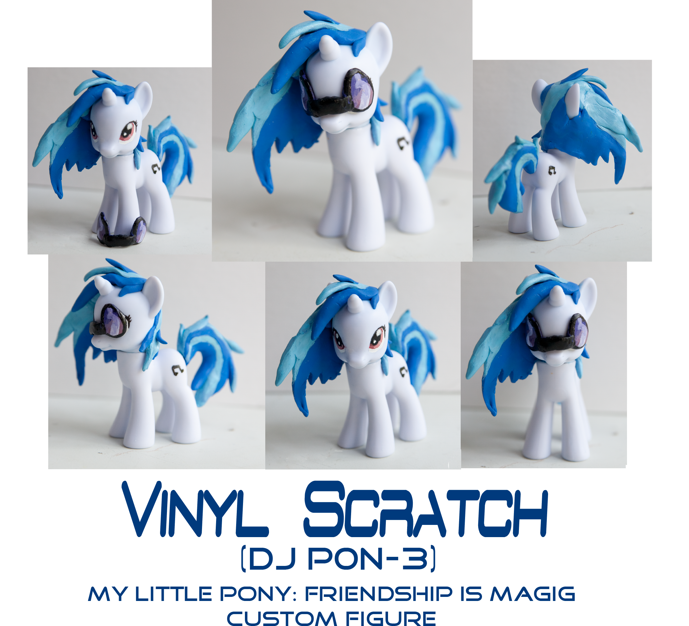 My Little Pony Dj Pon Brushable Figure