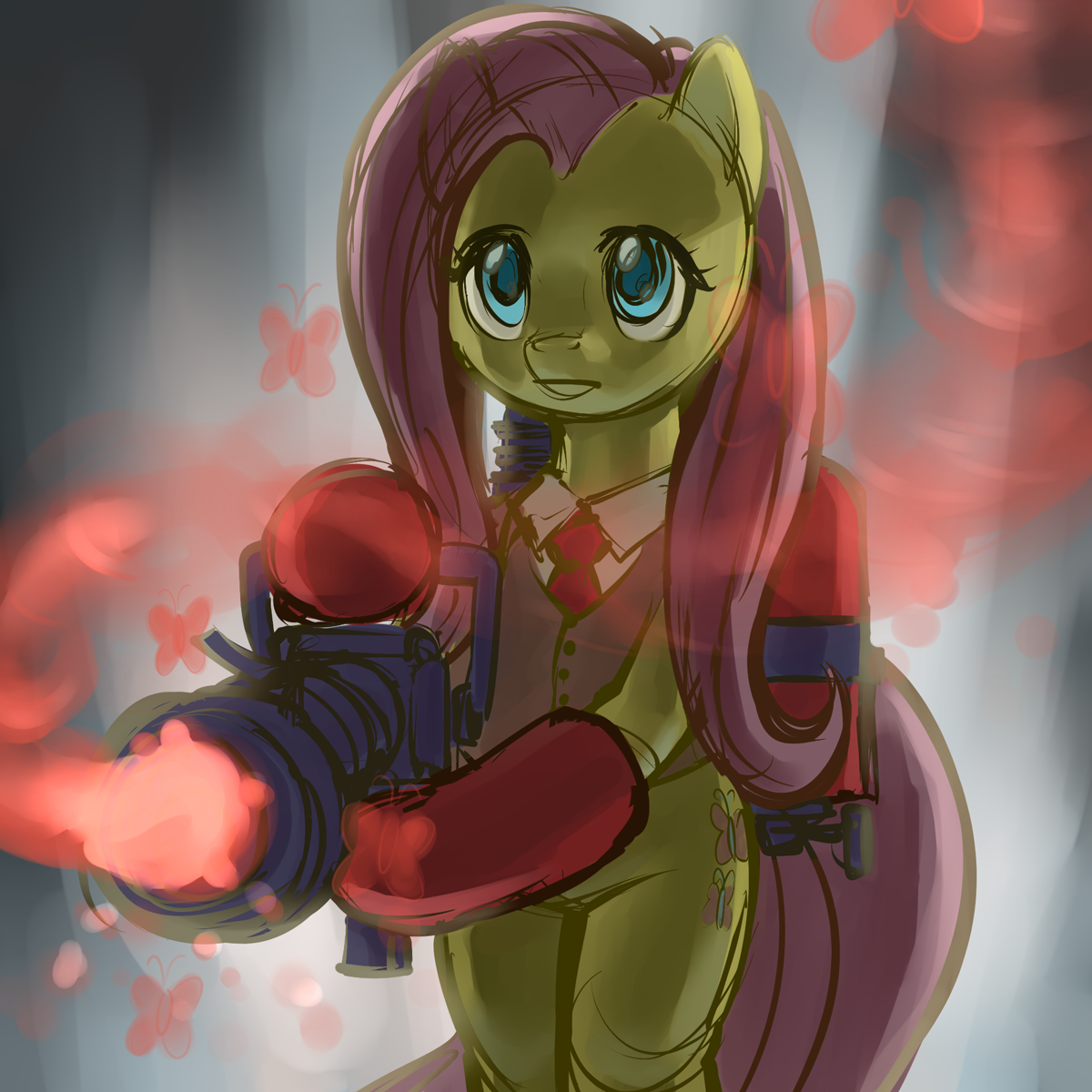 Fluttershy Medic Me Emperra - Illustrations ART street