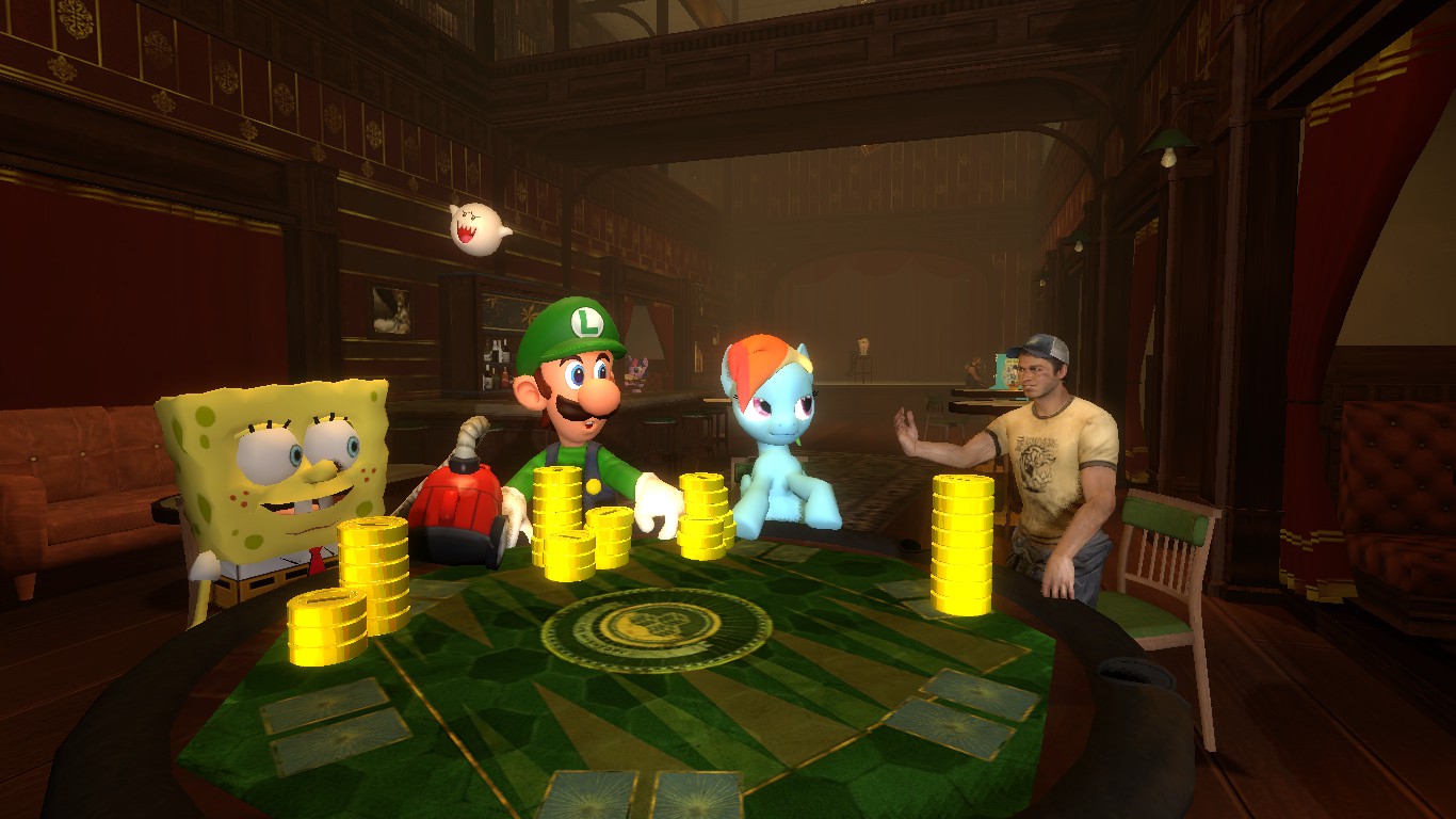 3d Boo Coin Crossover Derpy Hooves Ellis Female Francis Gambling Gary Gmod Left 4 Dead Left 4 Dead 2 Luigi Mare Pegasus Poker Night At The Inventory Poltergust 5000 Pony