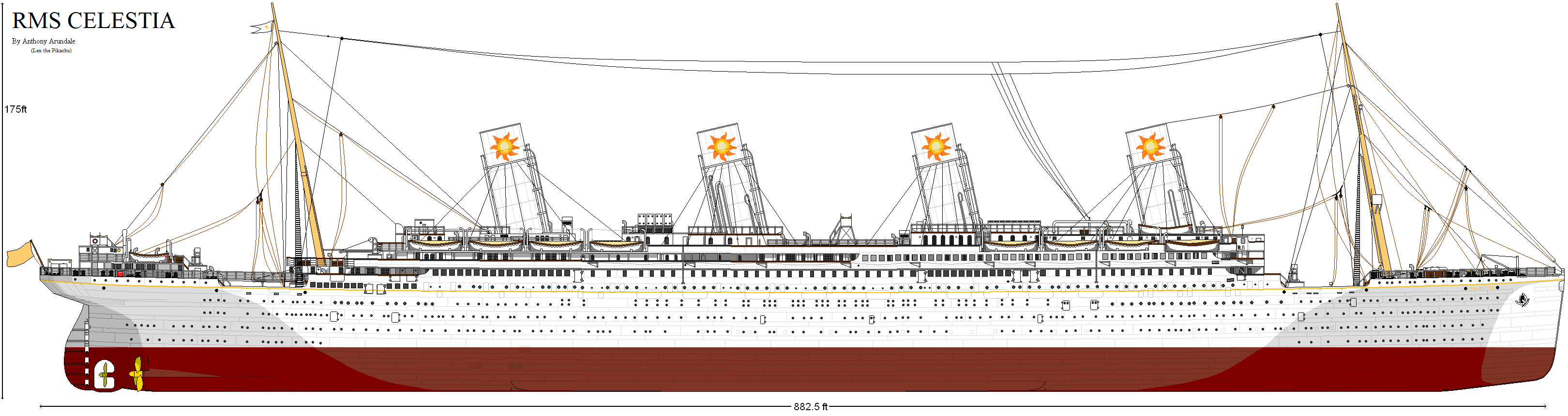 Лузитания чертежи корабля