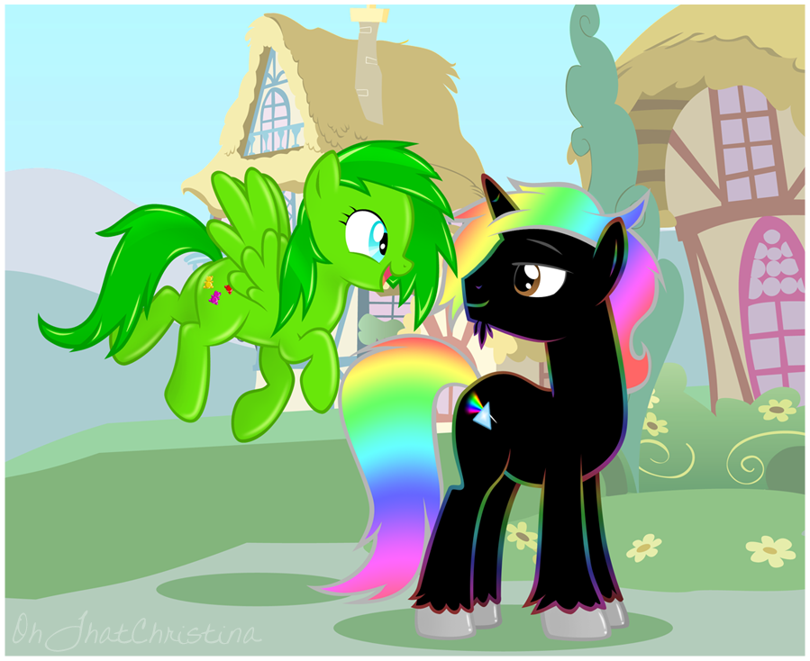 261645 safe, artist cat whitney, oc, oc only, oc gummipony, oc roy g