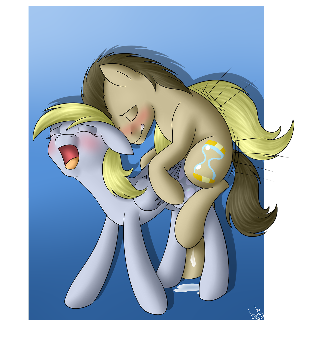 1280px x 1387px - 300070 - explicit, artist:itsuko103, derpy hooves, doctor whooves, time  turner, pegasus, pony, doctorderpy, doggy style, female, male, mare, sex,  straight - Derpibooru