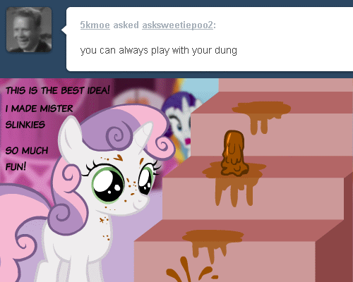 Mlp Rarity Poop #311697 - grotesque, questionable, rarity, sweetie belle, pony, unicorn ...