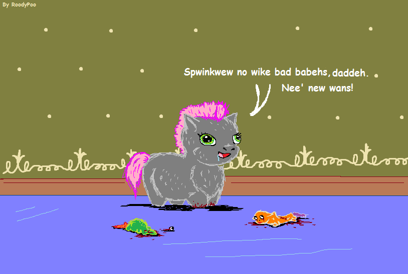 321019 grimdark, grotesque, artistroodypoo, fluffy pony, abuse