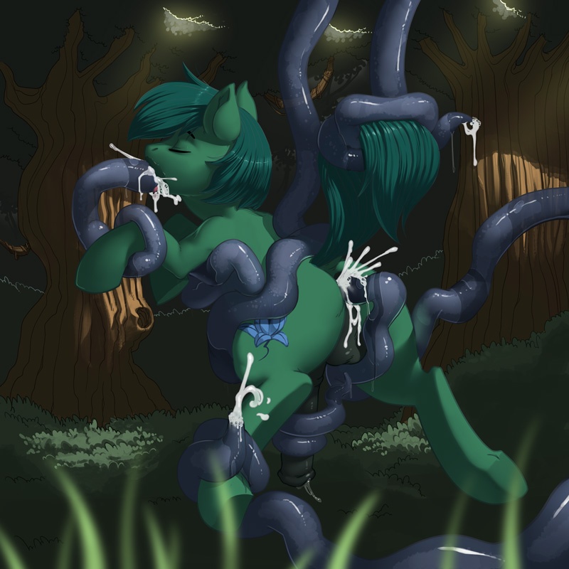 Mlp Tentacle Porn Creampie - 325099 - explicit, artist:kevinsano, oc, oc only, oc:poison trail, pony,  anal, anal creampie, anus, balls, blowjob, cum, cumming, forest, hippo  snout, horsecock, male, nudity, oral, penis, sex, solo, solo male, taint,  tentacle
