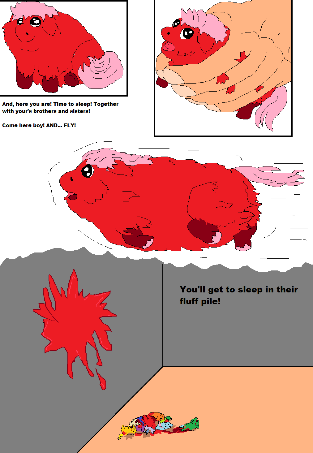 Fluffy pony gore