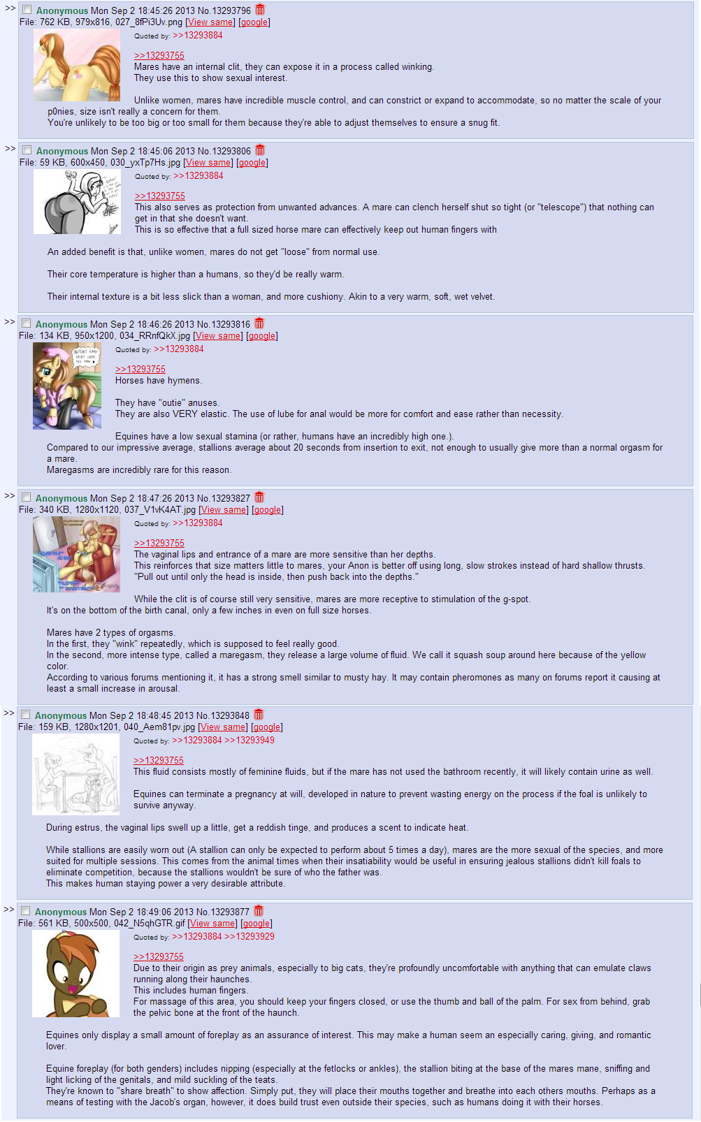 417558 - explicit, button mash, oc, oc:cream heart, anthro, g4, /mlp/,  4chan, 4chan screencap, implied blowjob, implied oral, implied sex, nudity,  text, the more you know, too much information - Derpibooru