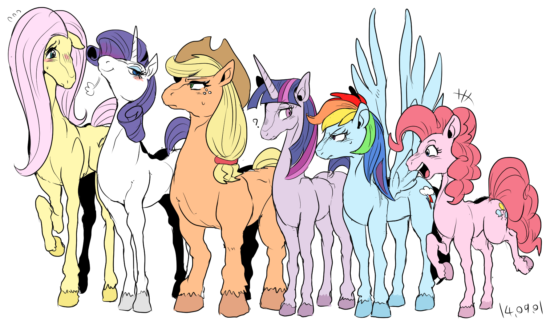 Mlp types of ponies