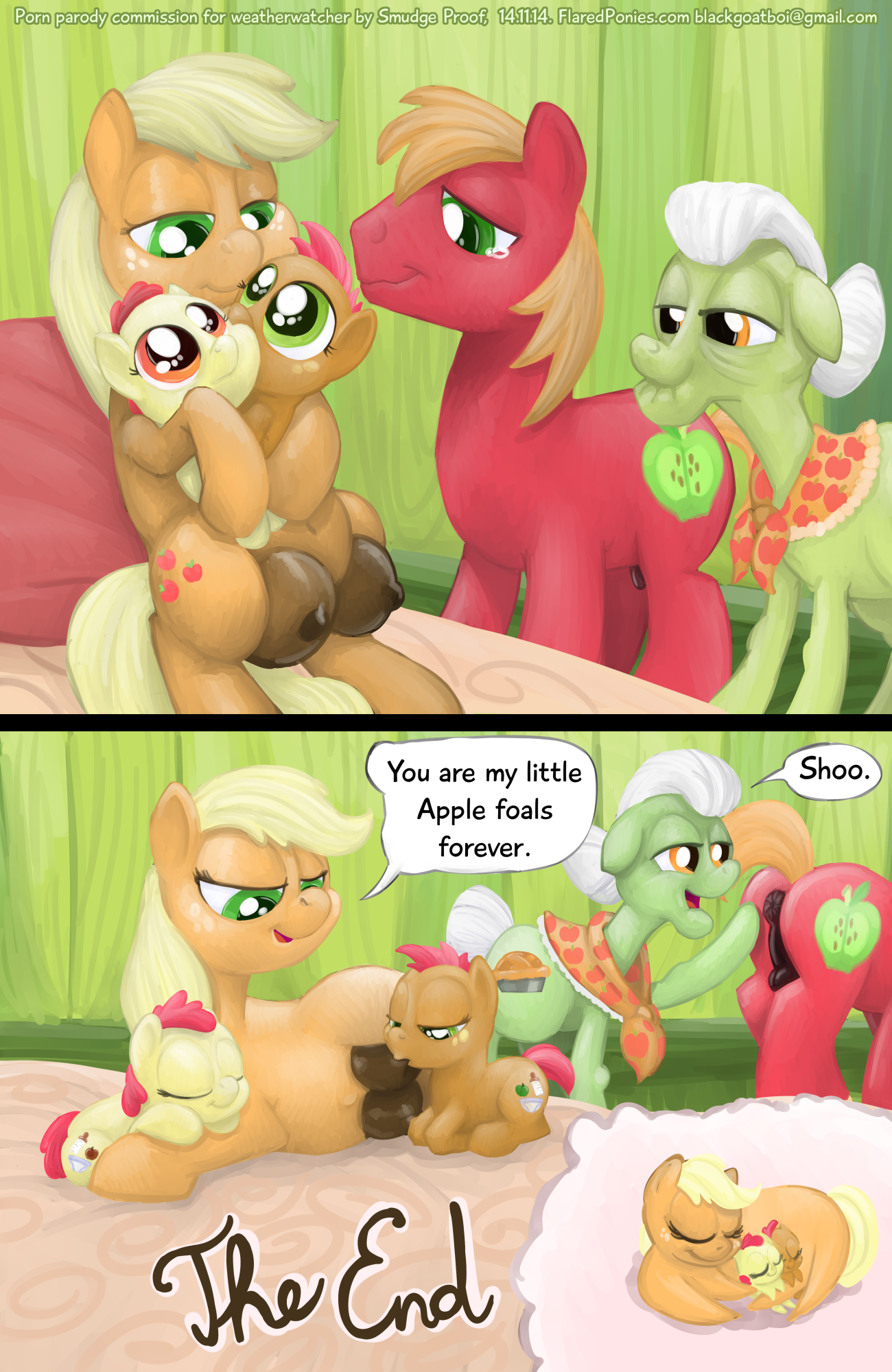 1300px x 2000px - 764111 - explicit, artist:smudge proof, apple bloom, applejack, babs seed,  big macintosh, granny smith, earth pony, pony, comic:sweet apple seed  regressions, age regression, alternate cutie mark, anus, apple cider,  applecest, appleseed, balls,