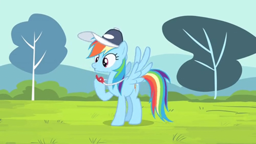 577238 safe, screencap, rainbow dash, flight to the finish, animated