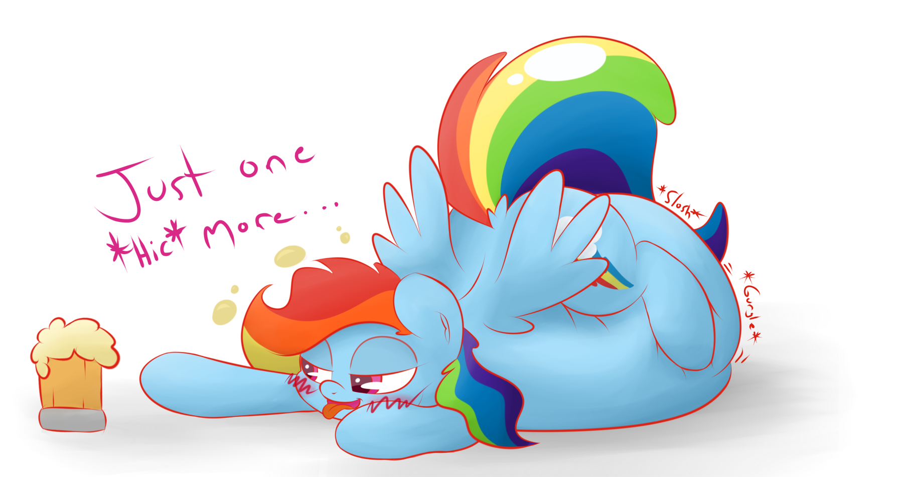 Dashie without a hat