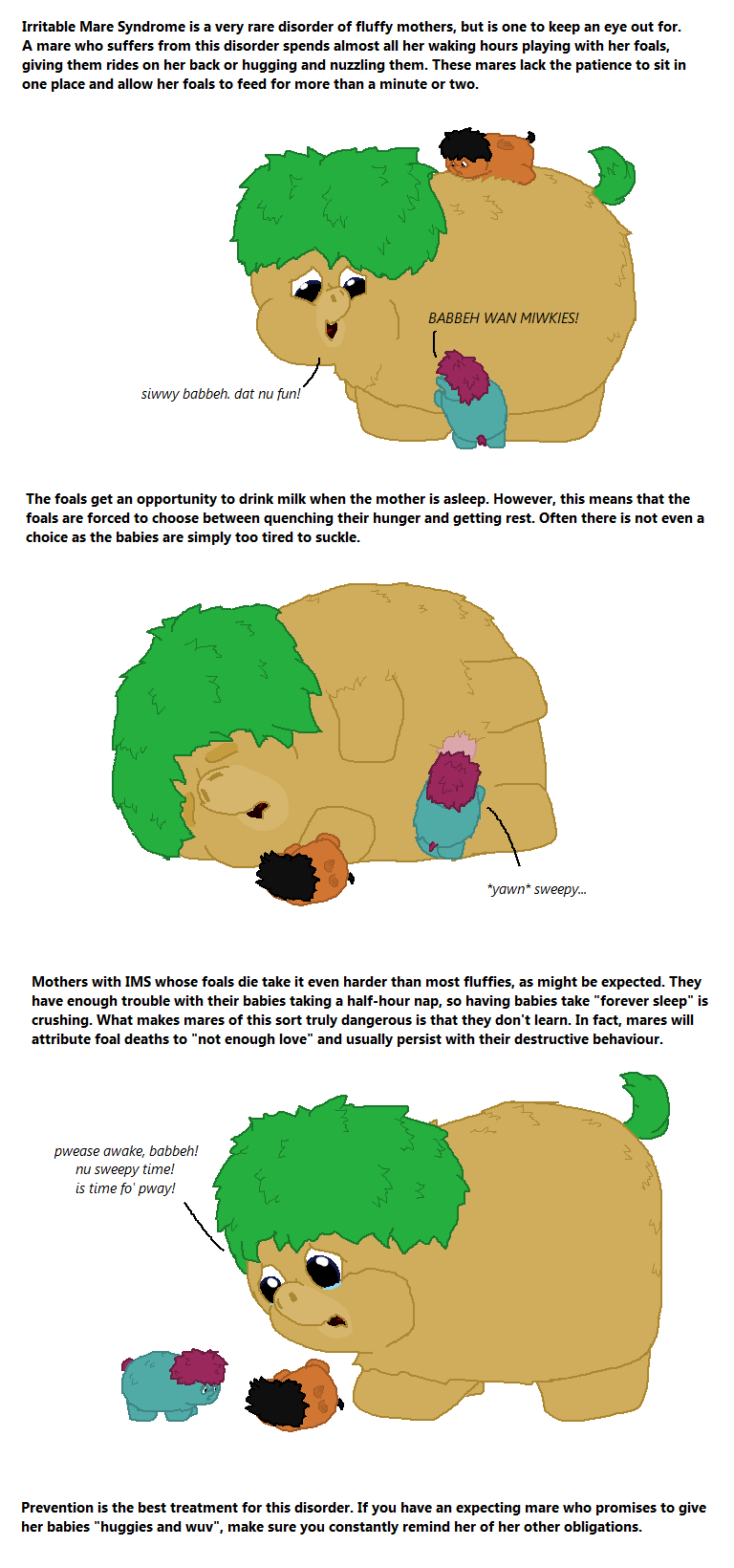 633486 - grimdark, artist:wolfram_sparks, fluffy pony, comic, crying, fluffy  pony death, fluffy pony foals, fluffy pony grimdark, fluffy pony mother,  mental illness - Derpibooru