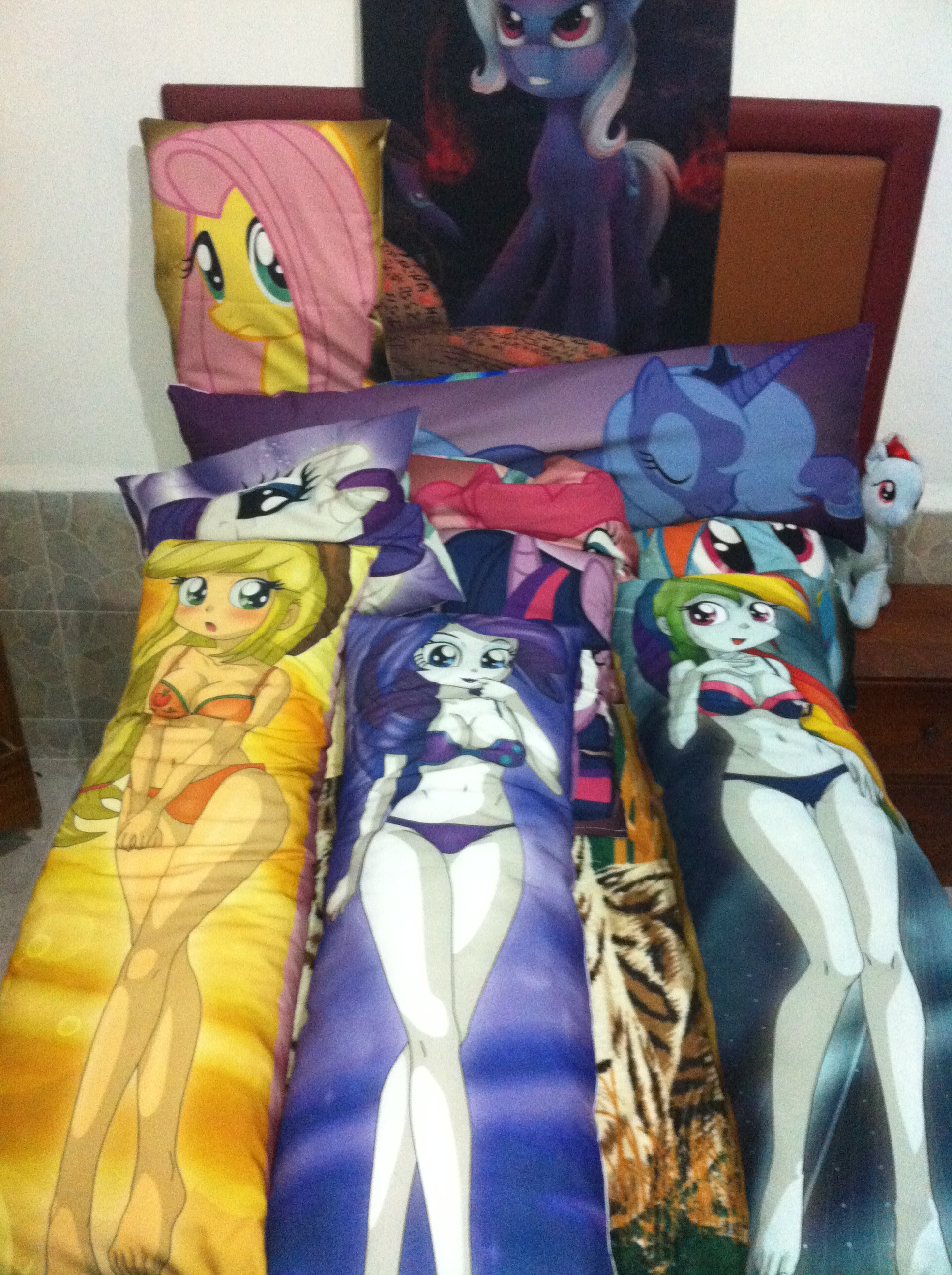 pony Body Pillow Cases,Dakimakura 691639 - suggestive, artist:ratachu666 Th...