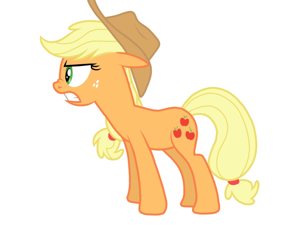 #730140 - safe, applejack, g4, angry, female, nose wrinkle, rage ...