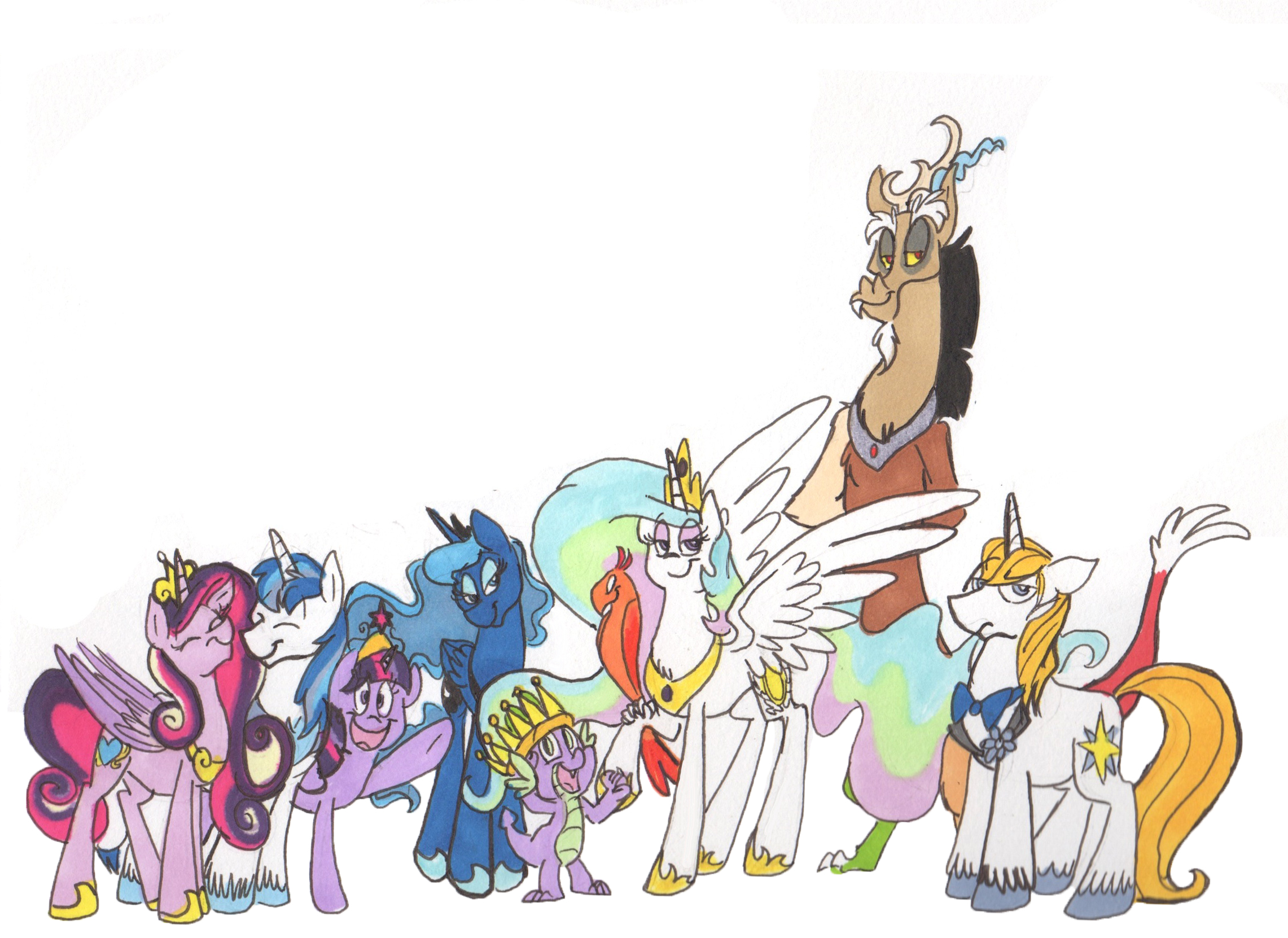 princess celestias family tree