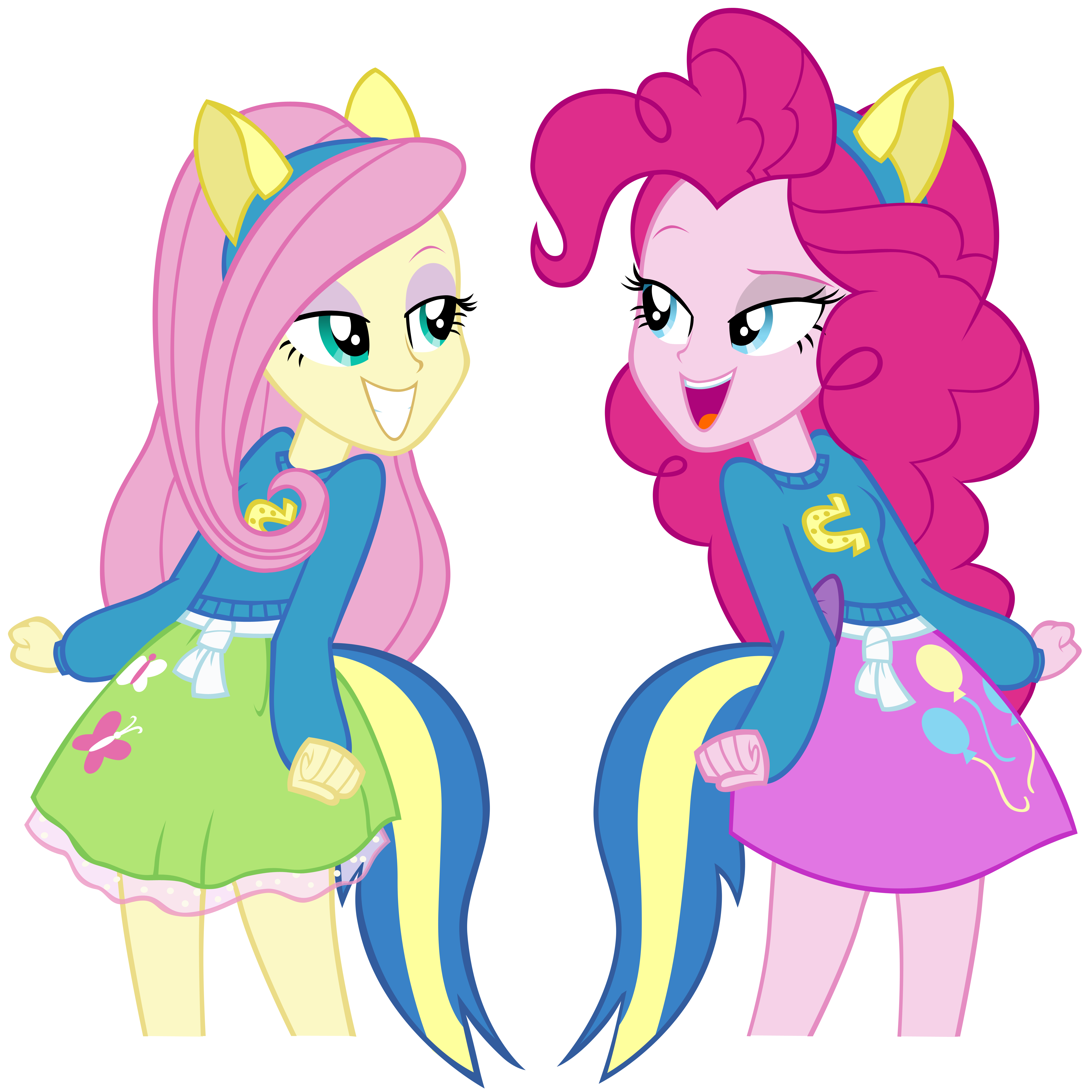 Pinkie Pie - Twilight Sparkle - Fluttershy SayuriArt