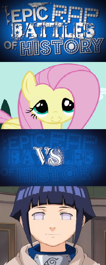 #872519 - safe, fluttershy, g4, epic rap battles of history, hyuuga ...