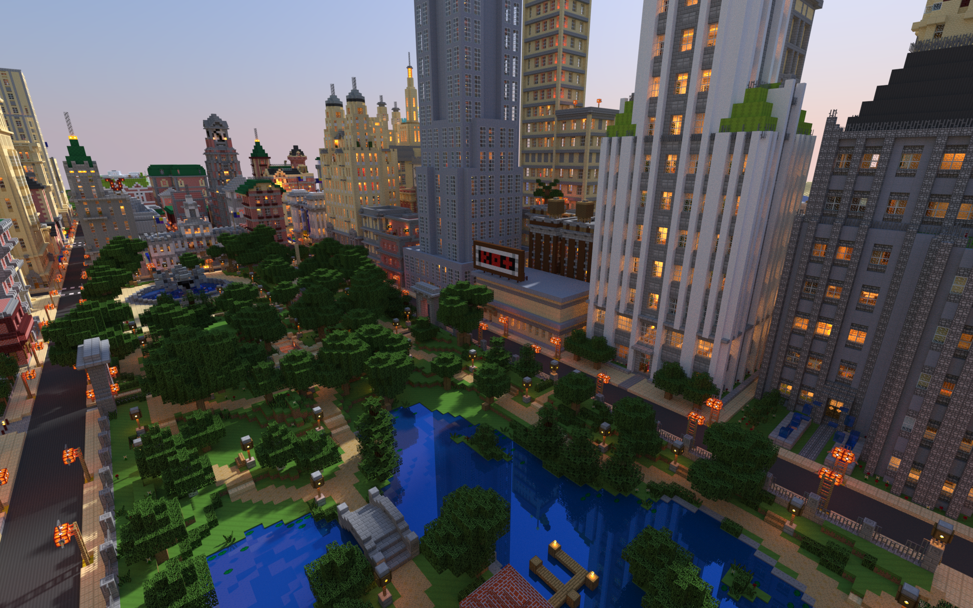 Minecraft town. Централ парк в майнкрафт. Город в МАЙНКРАФТЕ. Красивый город в МАЙНКРАФТЕ. Городские постройки.