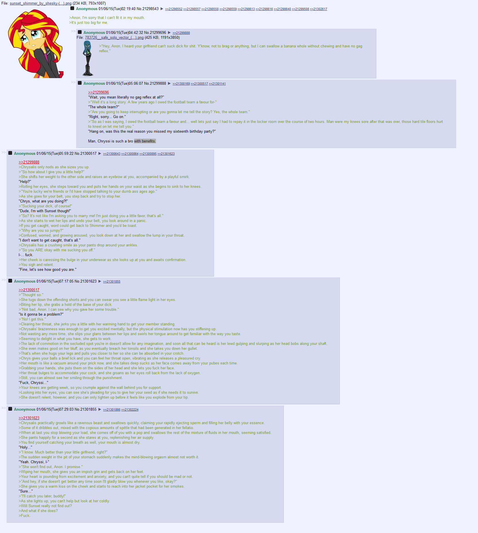 queen chrysalis, sunset shimmer