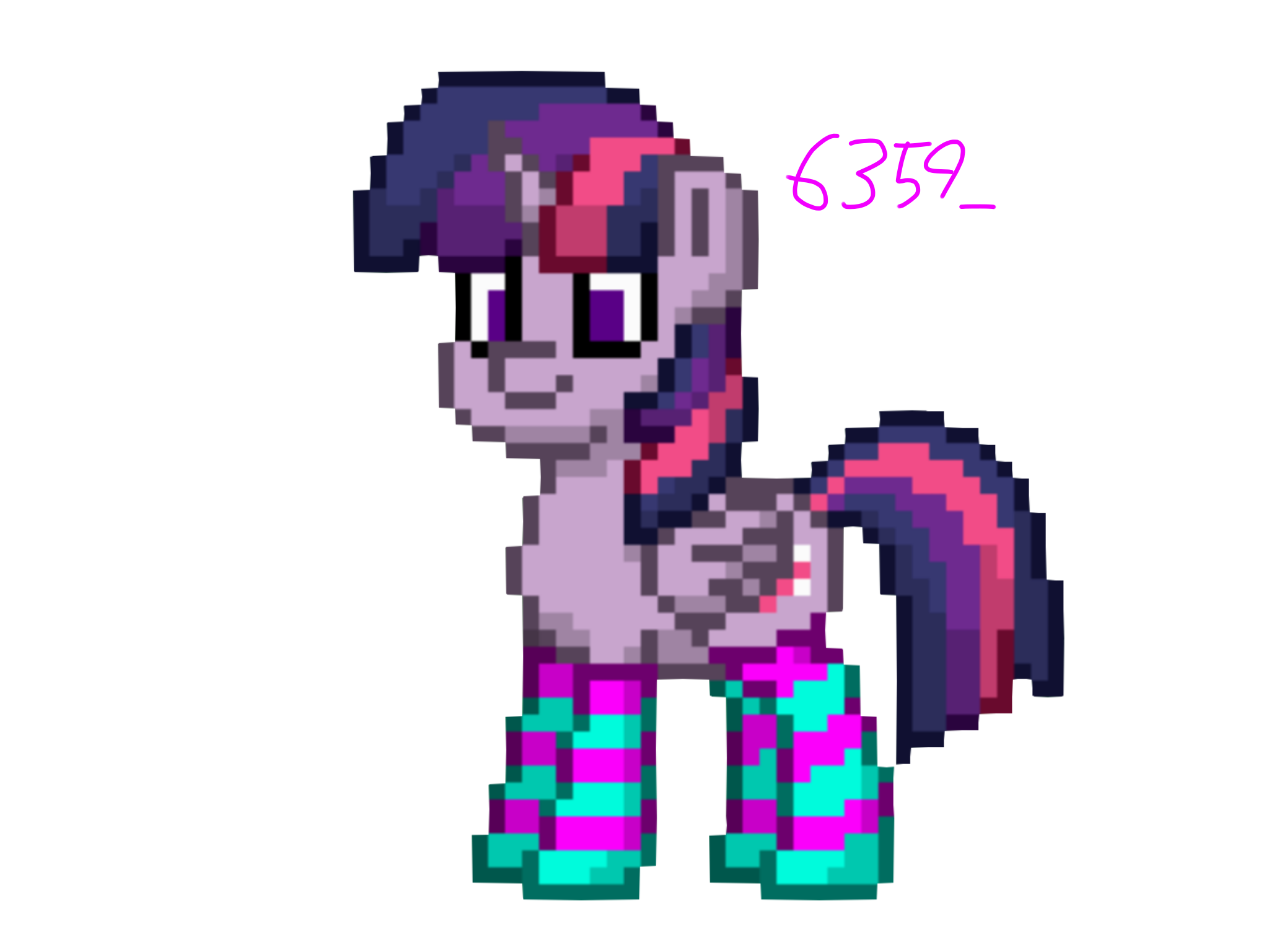 1298471 - safe, artist:slimshady25, twilight sparkle, alicorn, pony, pony  town, 6359, clothes, female, geometry dash, pixel art, simple background,  socks, solo, striped socks, text, transparent background, twilight sparkle  (alicorn), twoots - Derpibooru
