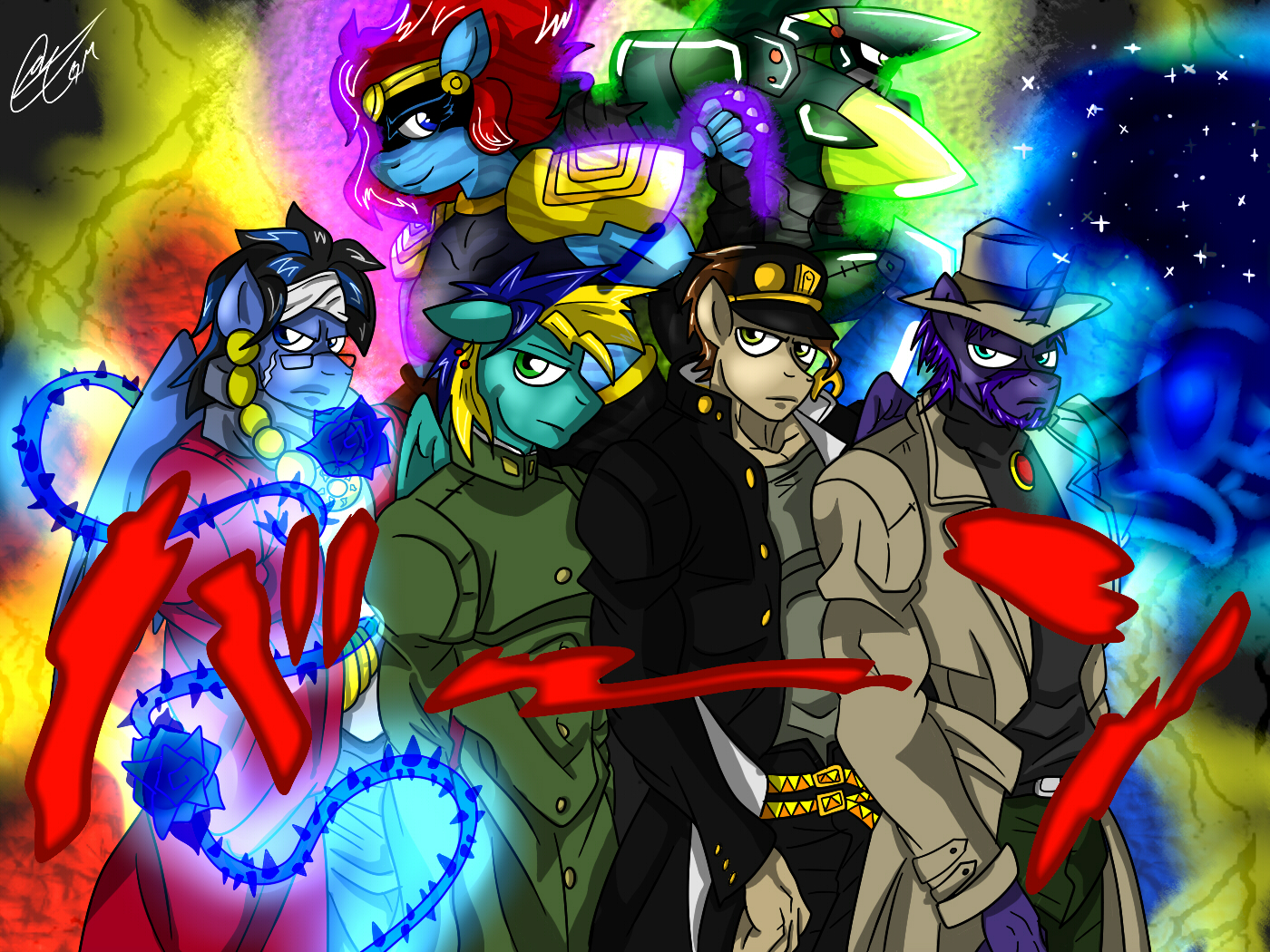 fanart] I'm doing jojo OC Stand commissions (still open if anyone is  interested) : r/StardustCrusaders