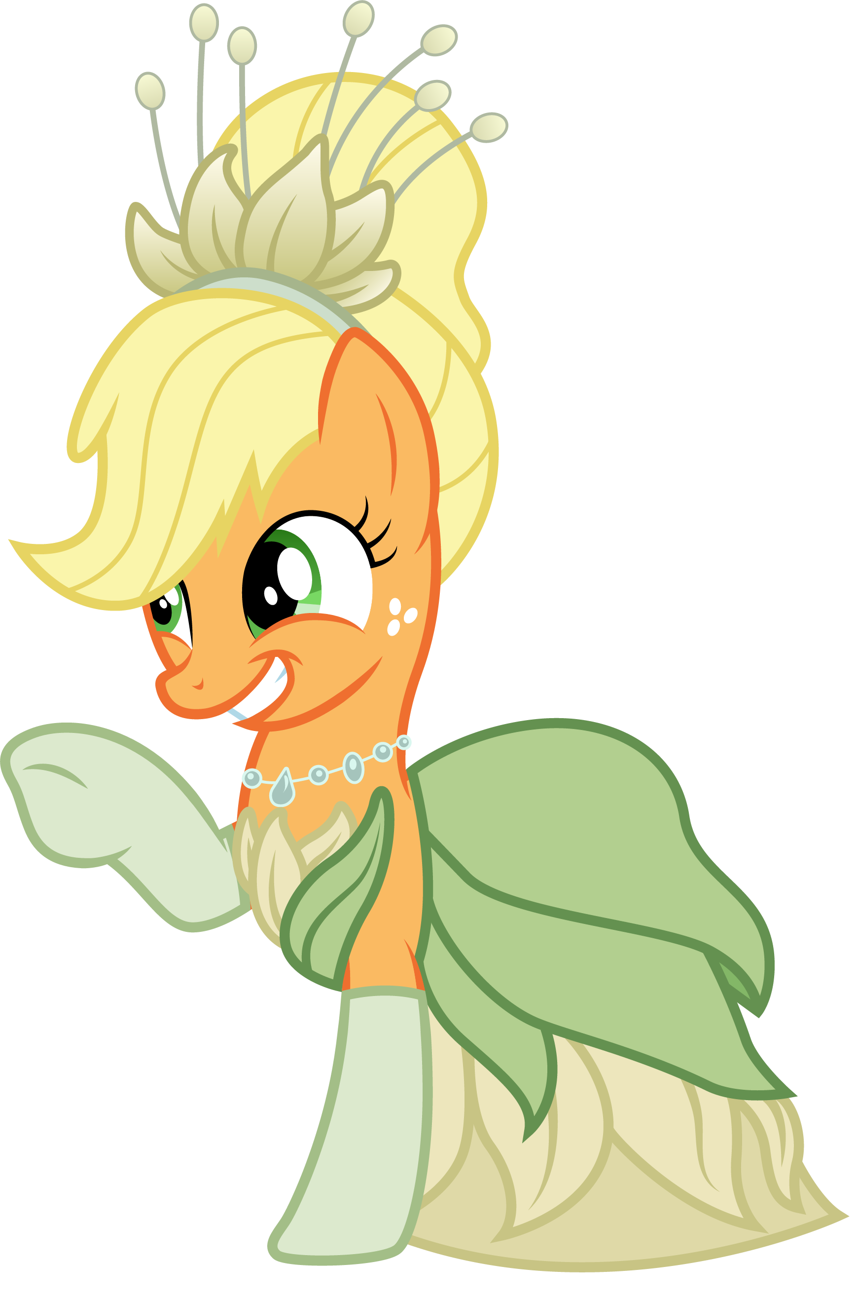 Safe Artist Cloudy Glow Applejack Earth Pony Pony G