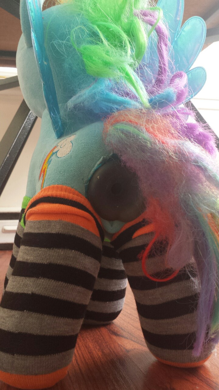 1168094 - explicit, rainbow dash, g4, build-a-bear, clothes, cum, cum on toy,  fleshlight, fleshlight dash, insertion, irl, merch sexploitation,  penetrable sex toy, photo, plushie, sex toy, socks, vaginal insertion -  Derpibooru