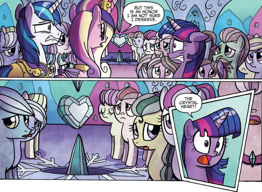 Twilight sparkle and the crystal heart spell