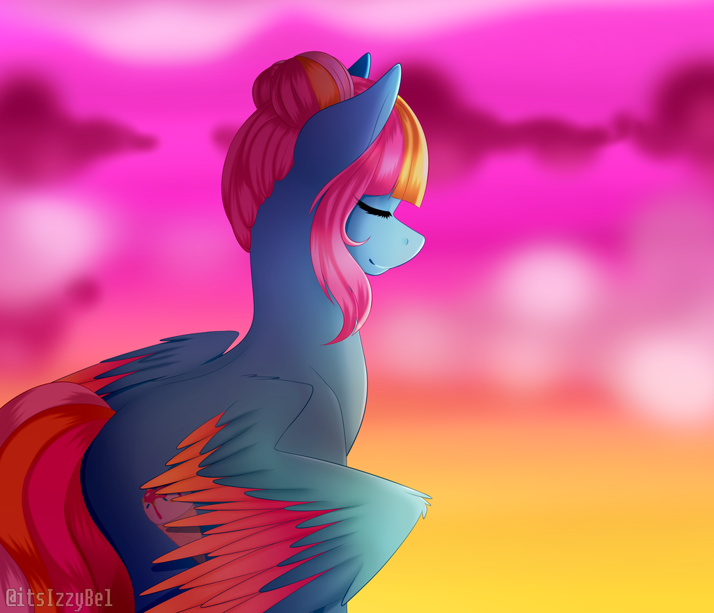 Mlp Oc Raspberry Daylight #1363784 - safe, artist:itsizzybel, oc, oc only, oc:raspberry sherbet ...