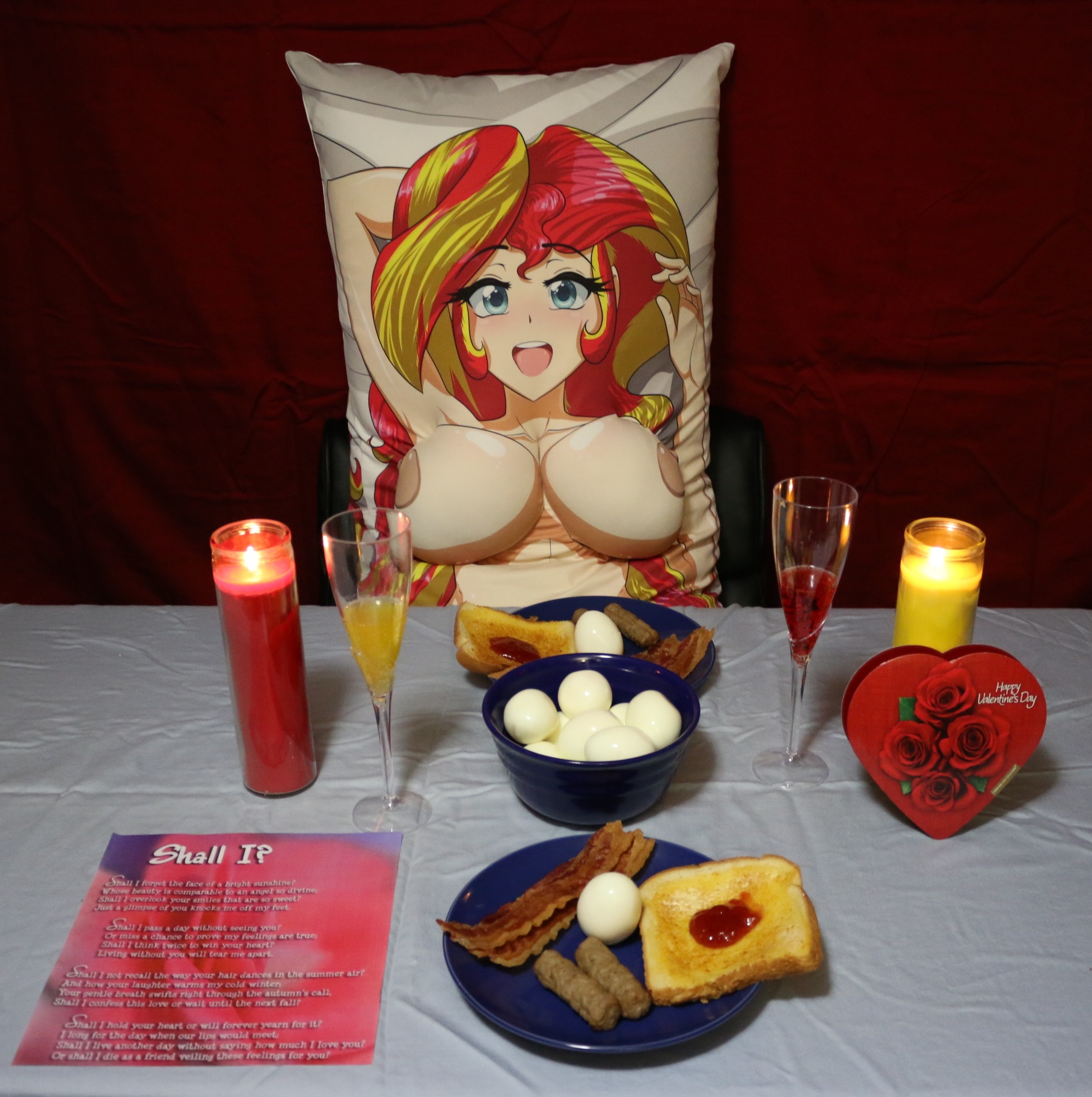 sunset shimmer dakimakura