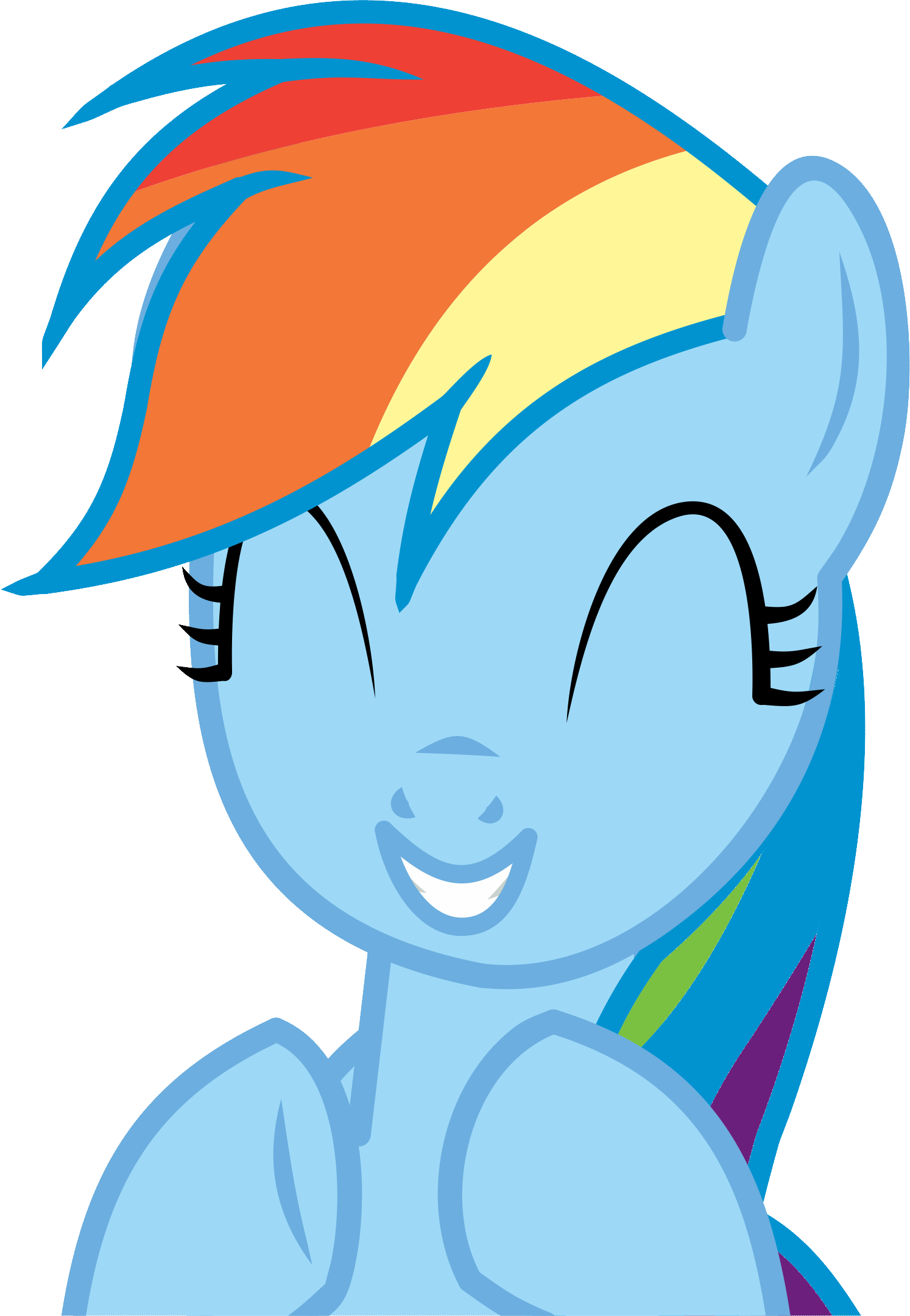 1371412 - safe, artist:cyanlightning, rainbow dash, pony, gauntlet of fire,  animated, clapping, clapping ponies, eyes closed, female, gif, mare, simple  background, smiling, solo, transparent background, vector - Derpibooru