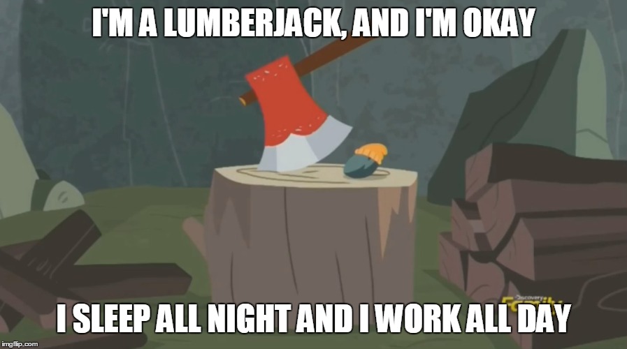 1424649 safe, screencap, boulder (pet), rock solid friendship, axe