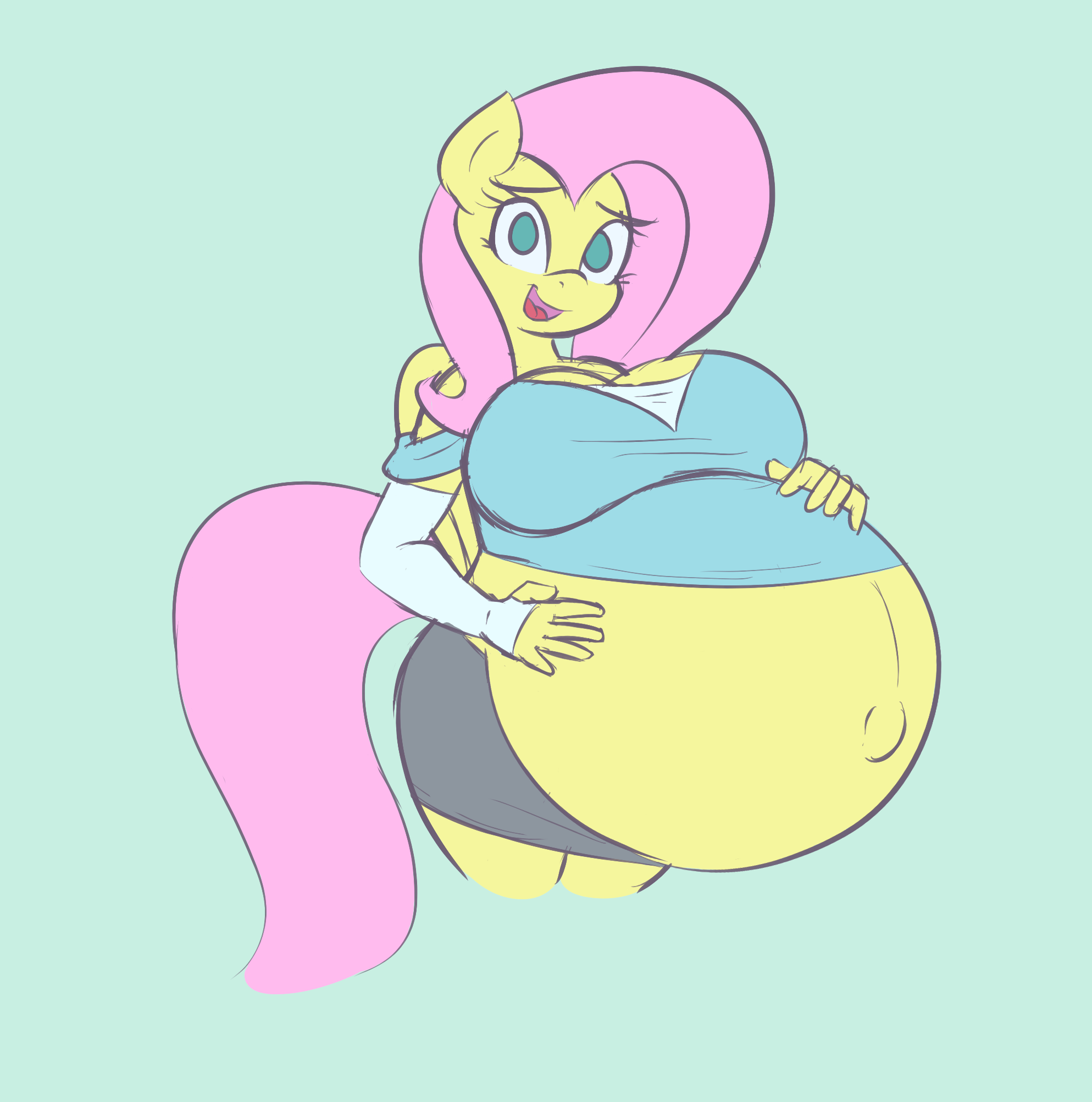 1622210 Suggestive Artistfunble Fluttershy An