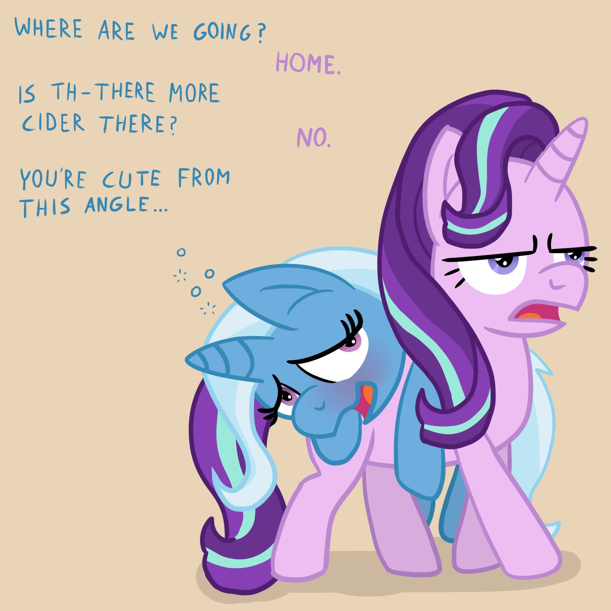 2378219 - safe, artist:mcsplosion, starlight glimmer, trixie