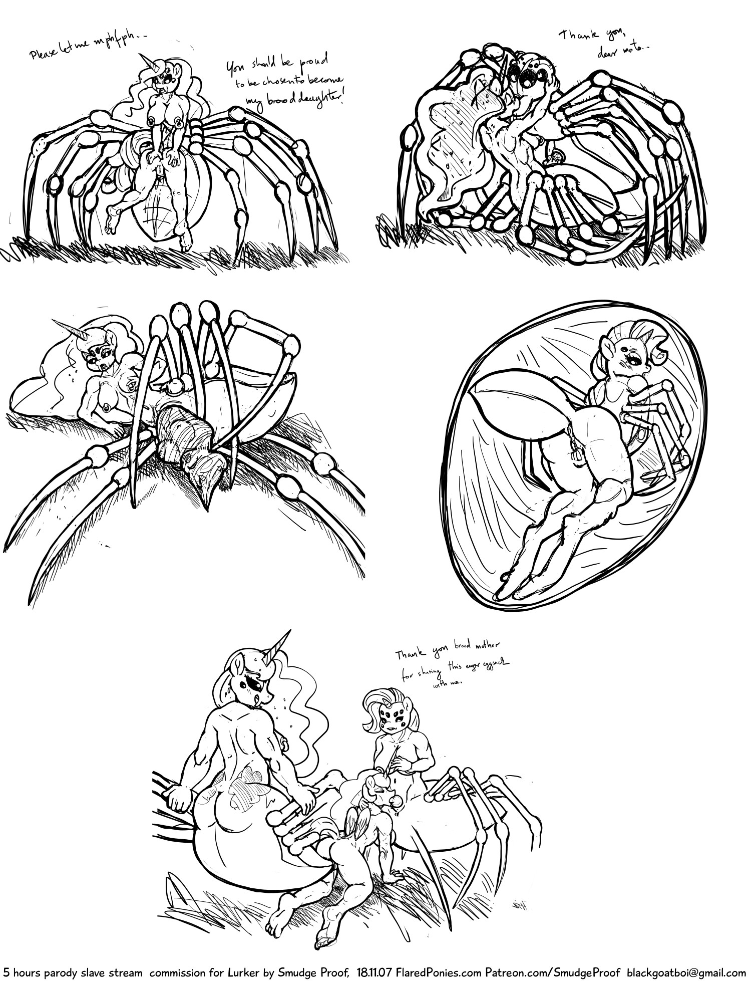 Spider unbirth