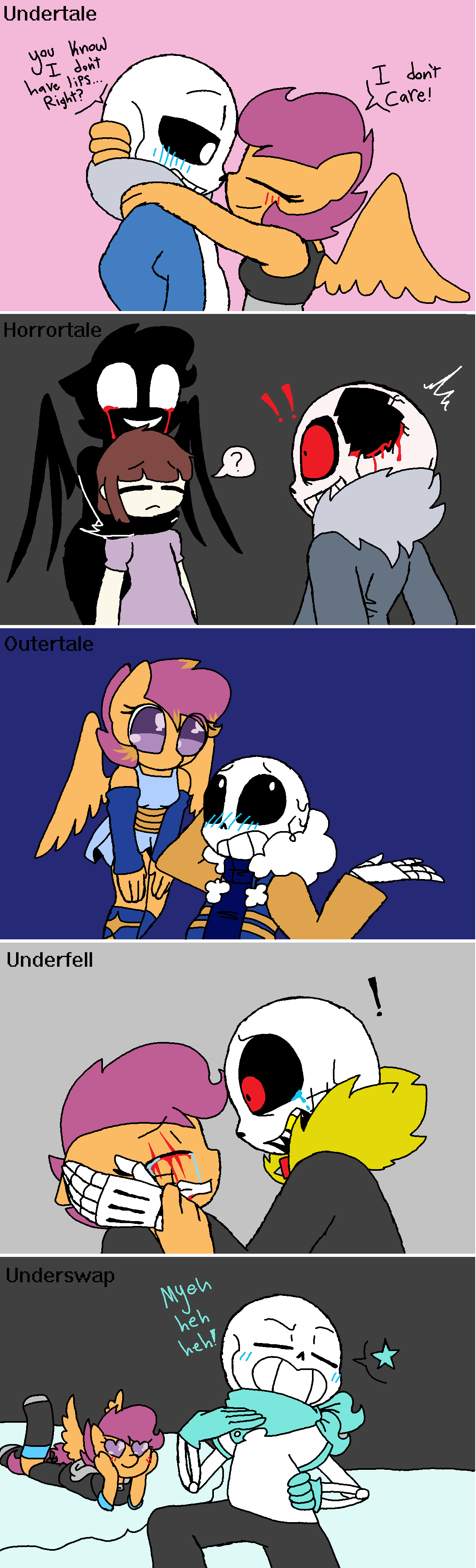 FreshTale Sans, Undertale AU Sans Info