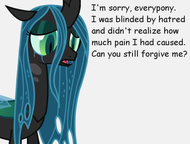 #1687048 - safe, edit, vector edit, queen chrysalis, changeling