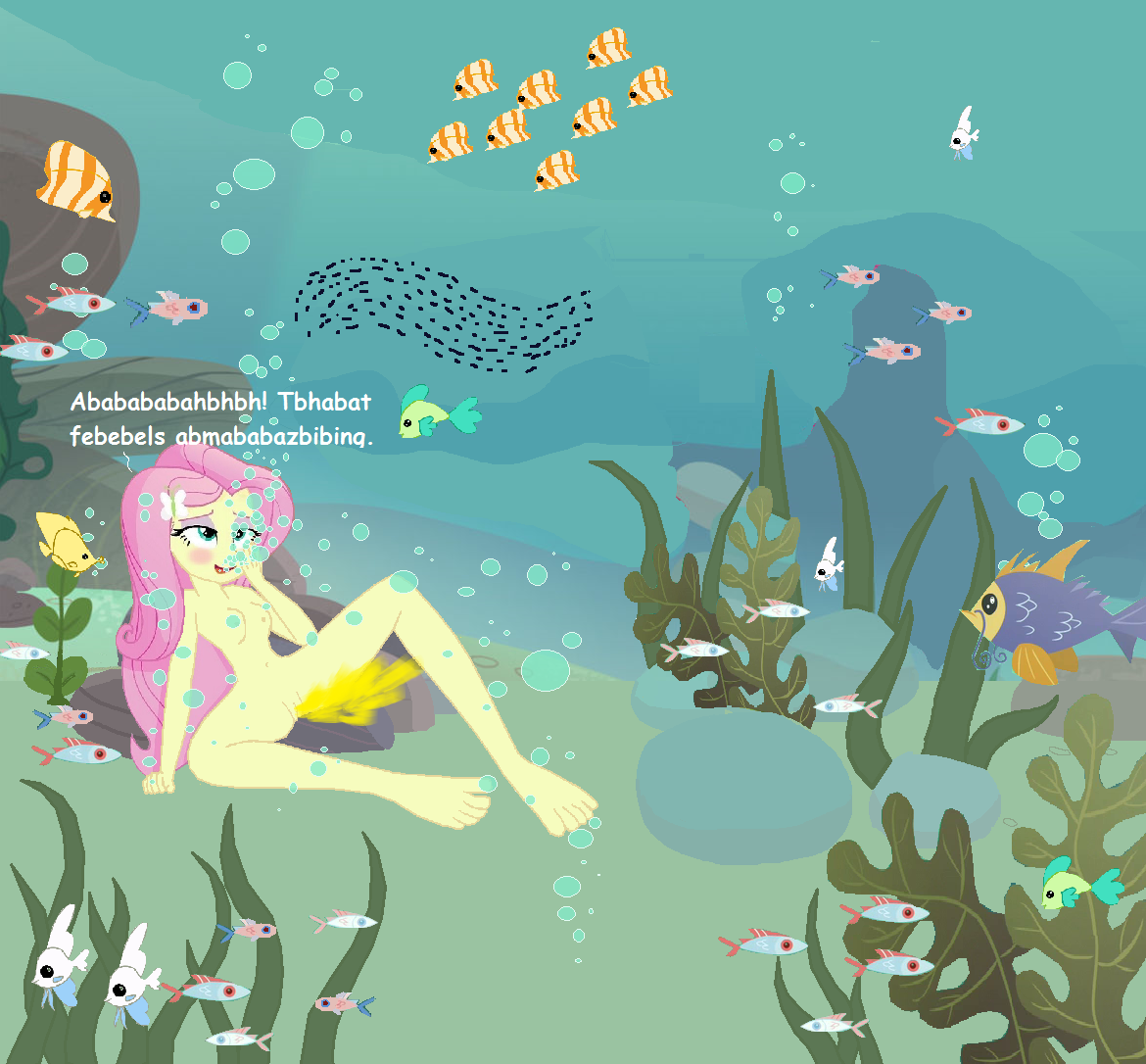 Mlp Porn Underwater - 1693477 - explicit, artist:php43, edit, fluttershy, fish, equestria girls,  aquaphilia, barefoot, blowing bubbles, blushing, breasts, breathplay,  bubble, feet, female, fetish, gurgling, ms paint, nipples, nudity, peeing  under water, pissing, pleasure ..
