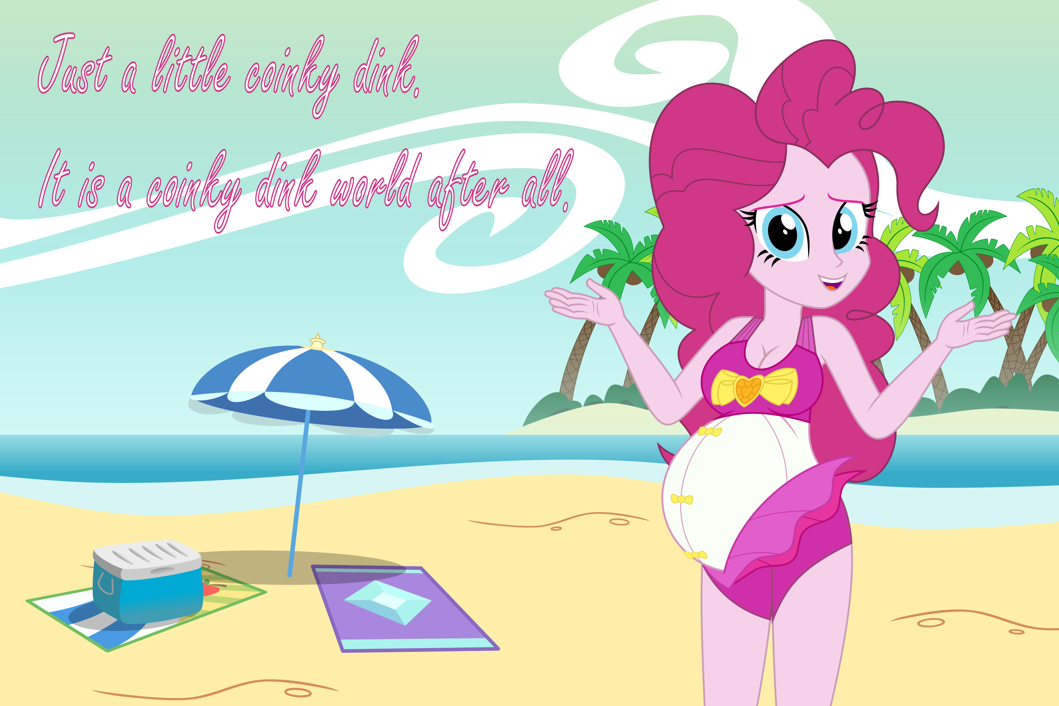 Pinkie pie pregnant